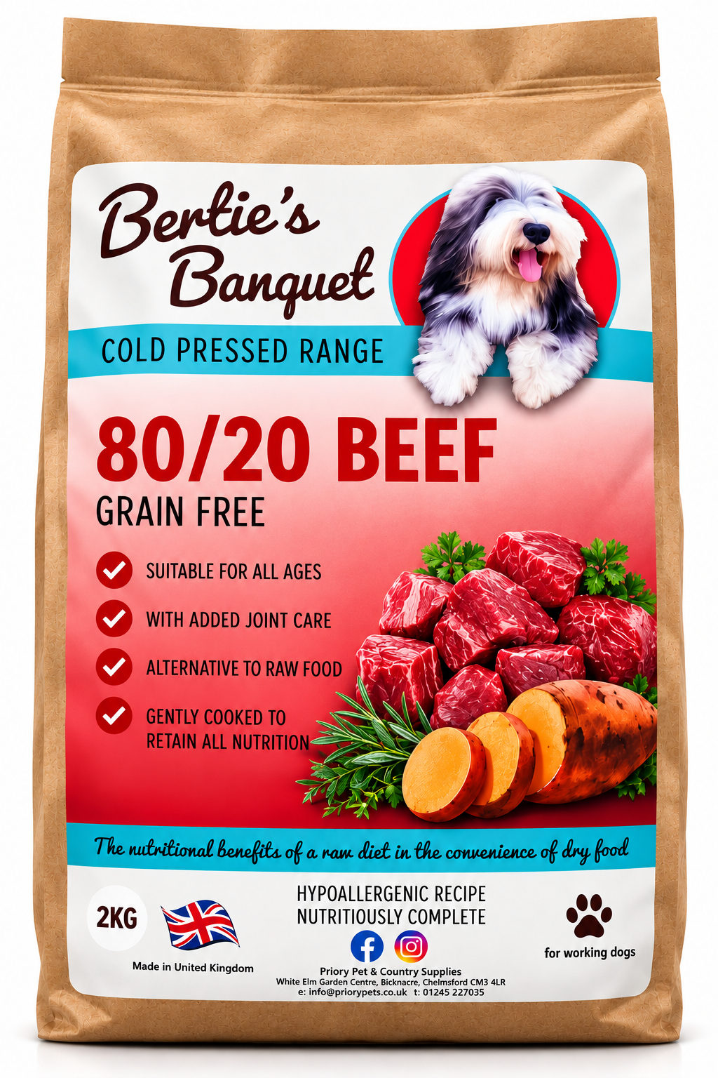 80/20 Beef (Cold Pressed)