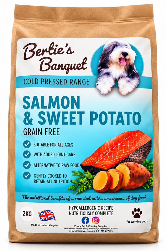 Salmon & Sweet Potato (Cold Pressed)