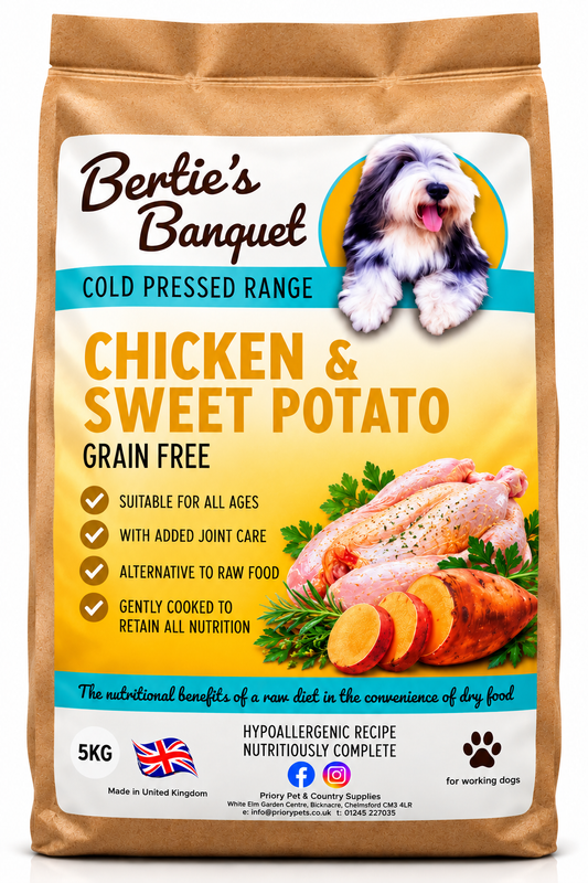 Chicken & Sweet Potato (Cold Pressed)