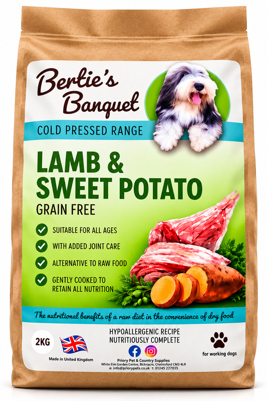 Lamb & Sweet Potato (Cold Pressed)
